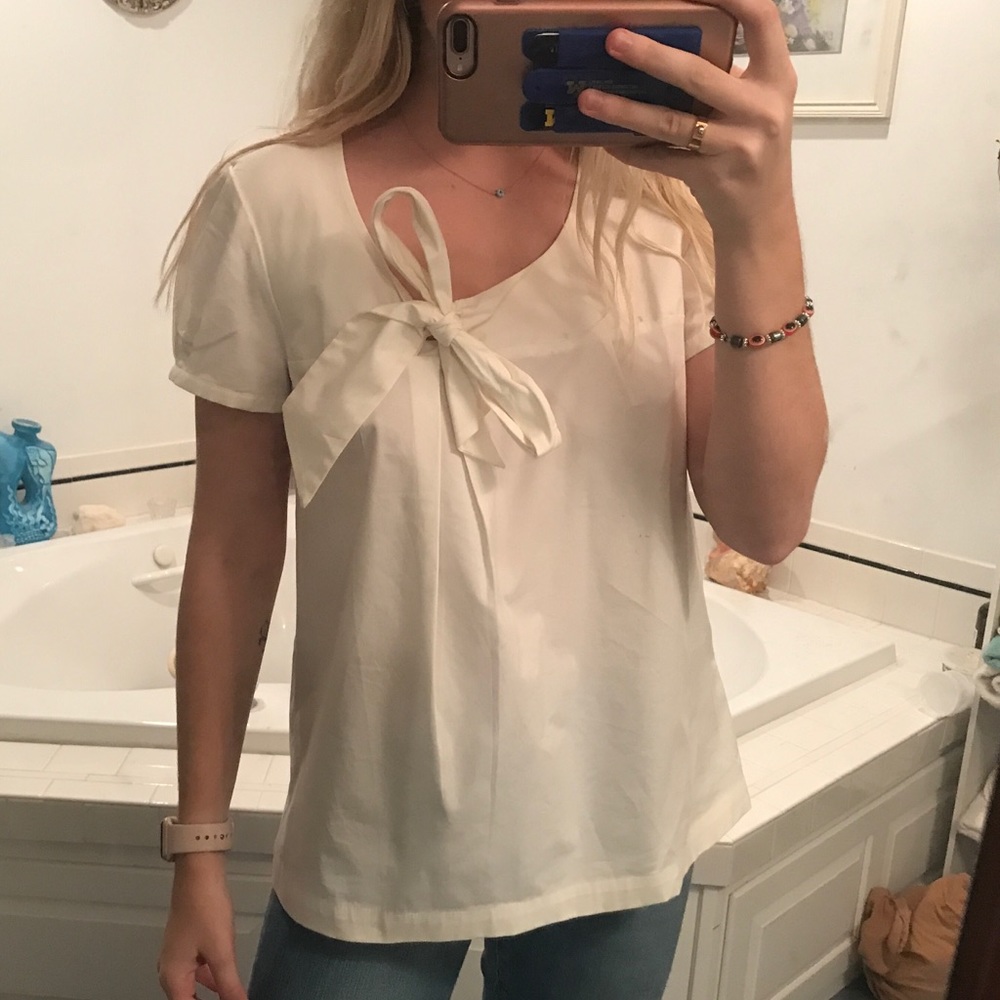 The Loft white top